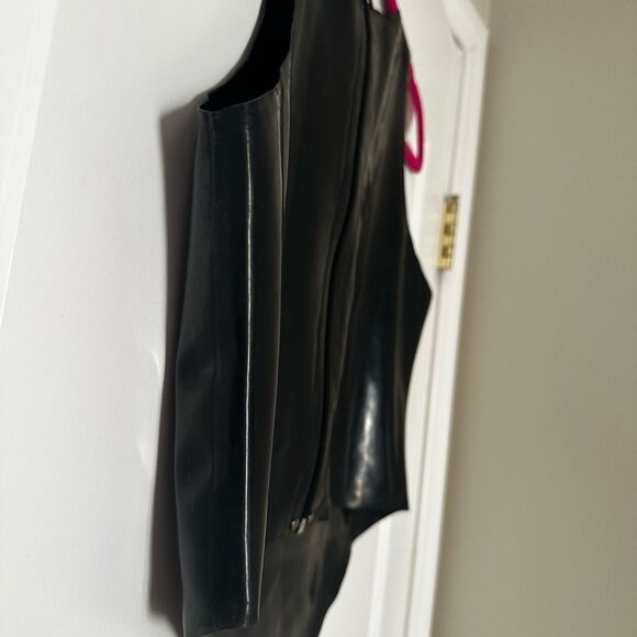 🔥MISOU🔥 - Jinx latex top in Black -Sz XL 100% latex - SOLD OUT!! TRENDING now - Picture 11 of 14